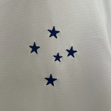 24-25 Cruzeiro Away Kit with All Sponsors