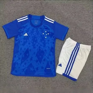 2024/25 Cruzeiro Home Kid Kits Youth Apparels