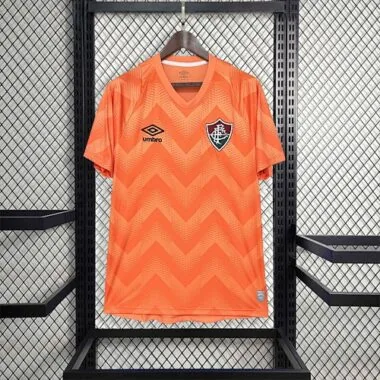 2024/25 Fluminense Goalkeeper Orange Kit Football Replicas