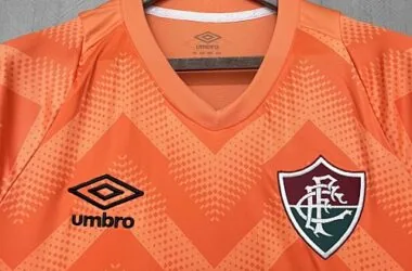 2024/25 Fluminense Goalkeeper Orange Kit Football Replicas