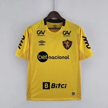 22-23 Recife sports yellow goalkeeper