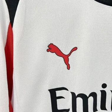 Equipación de manga larga para partidos fuera de casa del AC Milan 25-26, tallas S-2XL. Camisetas de fútbol baratas al por mayor en Yupoo