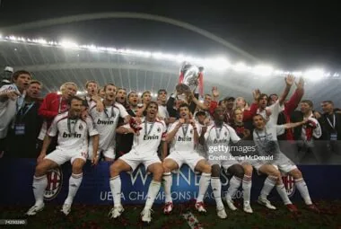 06-07 Retro Player AC Milan Away Kit