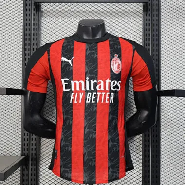 25-26 Player AC Milan Home Kit S-3XL Cheap Football Jersey Wholesale Yupoo