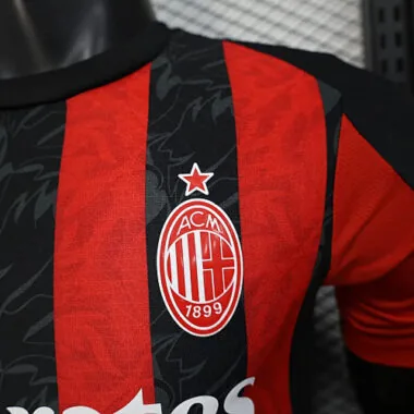 25-26 Player AC Milan Home Kit S-3XL Cheap Football Jersey Wholesale Yupoo