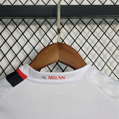 Camisetas de fútbol del AC Milan para niños, para partidos fuera de casa, tallas 16-28, 23-24