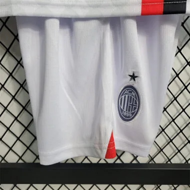 Camisetas de fútbol del AC Milan para niños, para partidos fuera de casa, tallas 16-28, 23-24