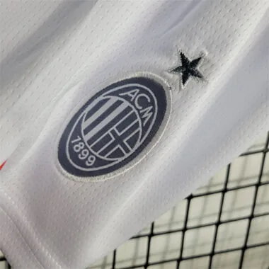 Camisetas de fútbol del AC Milan para niños, para partidos fuera de casa, tallas 16-28, 23-24