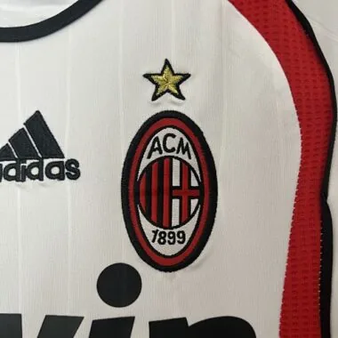 07-08 AC Milan Retro Kid UCL Final Version Kits Sets Jersey