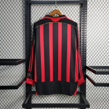 06-07 AC Milan home long sleeve
