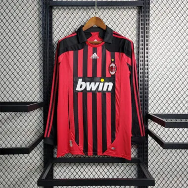 07-08 AC Milan home long sleeve