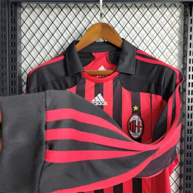 07-08 AC Milan thuisshirt met lange mouwen