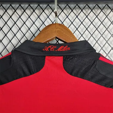 07-08 AC Milan thuisshirt met lange mouwen