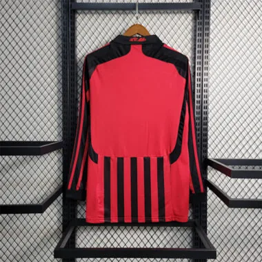 07-08 AC Milan thuisshirt met lange mouwen