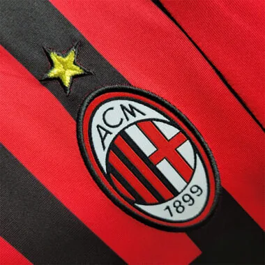 07-08 AC Milan thuisshirt met lange mouwen