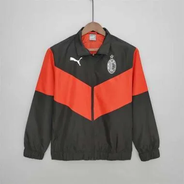 2021/22 AC Milan blackwhite windbreaker