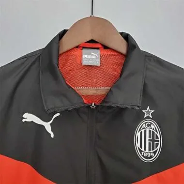 2021/22 AC Milan blackwhite windbreaker