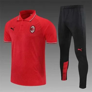 AC Milan Polo redstripes