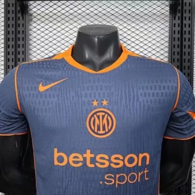 Equipación de visitante n.º 3 del Inter de Milán para jugadores del 25 al 26, tallas S-2XL. Camisetas de fútbol baratas al por mayor en Yupoo