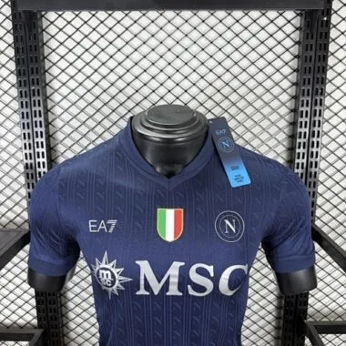 25-26 Players Napoli Third Away Champions League Kit S-2XL Cheap Football Jersey Wholesale Yupoo