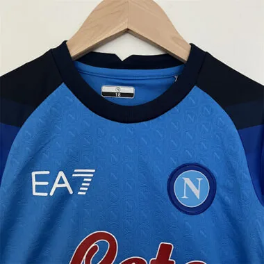 2022/23 Napoli home kids kit