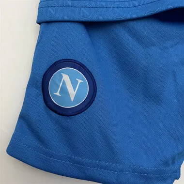 2022/23 Napoli home kids kit