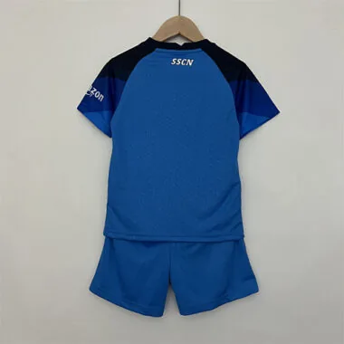 2022/23 Napoli home kids kit