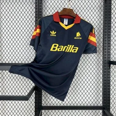 1991-92 Retro Roma Second Away