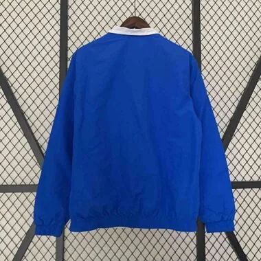 2023/24 Roma Reversible Windbreaker White&Blue Double-Sides Jacket Soccer Jerseys For Sale