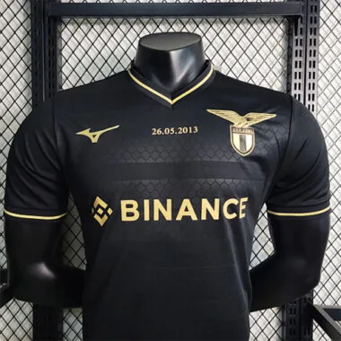 23-24 Lazio Black Player Version Size S-XXL