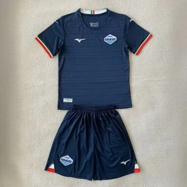 23-24 Lazio Away Kid Kits Children Sets