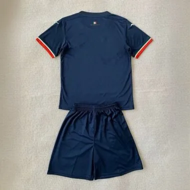 23-24 Lazio Away Kid Kits Children Sets
