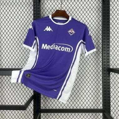 25-26 Fiorentina Home Kit S-2XL Cheap Football Jersey Wholesale Yupoo