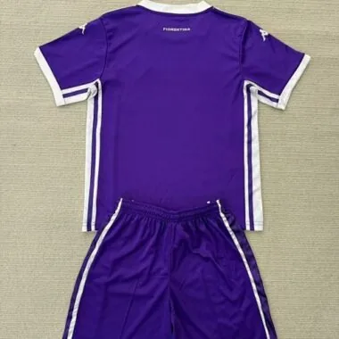 25-26 Maglia da calcio Fiorentina da bambino, divisa da casa, a buon mercato, all'ingrosso su Yupoo