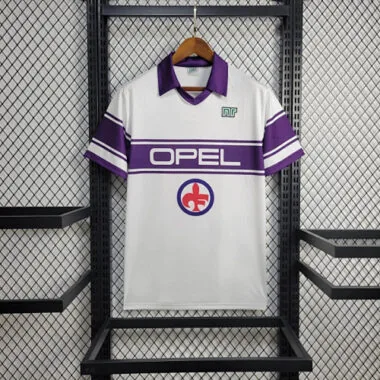 84-85 Fiorentina Away Retro Kit Vintage Shirt