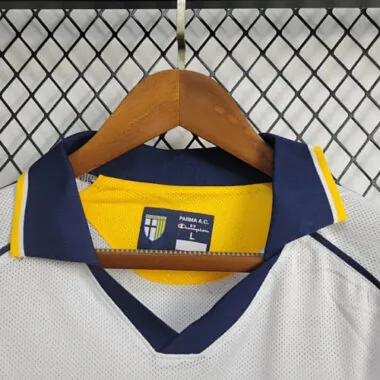 Camiseta retro de la equipación visitante del Parma de la temporada 03-04