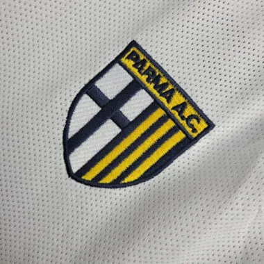 Camiseta retro de la equipación visitante del Parma de la temporada 03-04