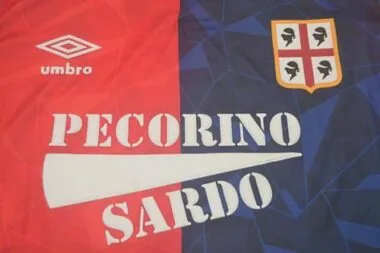 92-93 Cagliari home fonts