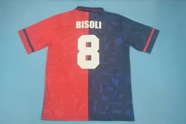 92-93 Cagliari home fonts