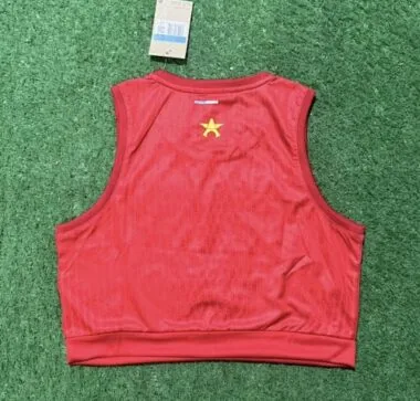 25-26 PSG Women#039;s Vest Red Kit S-XL Cheap Football Jersey Wholesale Yupoo
