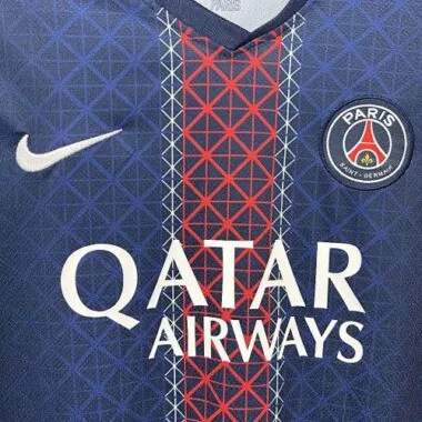 25-26 PSG Home Long Sleeve Kit S-4XL Cheap Football Jersey Wholesale Yupoo