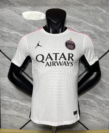 25-26 Players PSG White Training Soccer Jerseys Yupoo