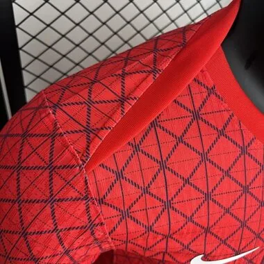 25-26 PSG Pre-Match Red Kit Player Version Shirt AAAAJersey Wholesale Yupoo