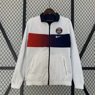 2023/24 PSG reversible windbreaker white