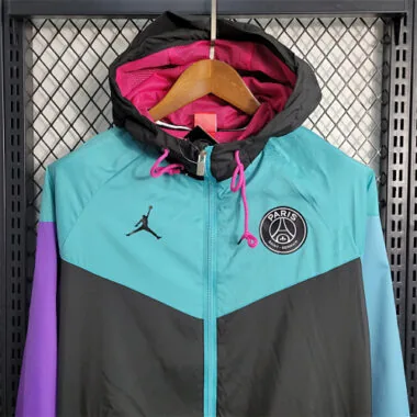 Windbreaker PSG Black Blue Purple