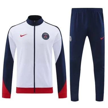 2024/25 PSG Long Sleeve Kits White Jacket Suits