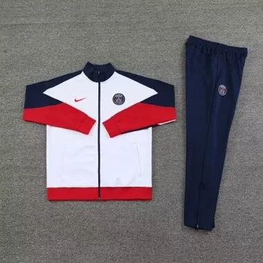 2024/25 PSG Long Sleeve Kits White Jacket Suits