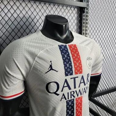 2022/23 PSG Jordan LV Special Edition White Player Version Size