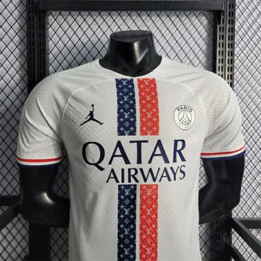 2022/23 PSG Jordan LV Special Edition White Player Version Size