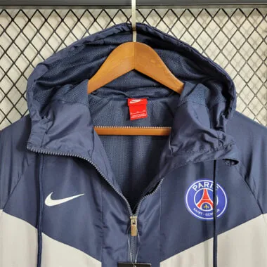 Casaco de vento do PSG Branco, azul e roxo 2